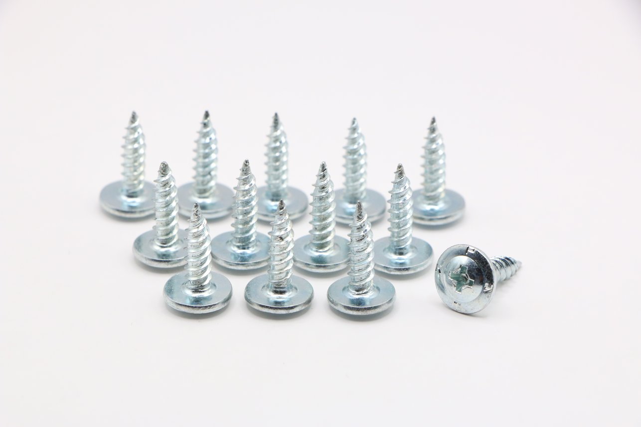 Саморез с прессшайбой 4,2х16 мм острый оцинкованный 50 шт